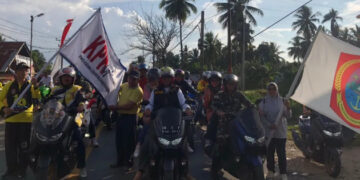 Arak Bendera Petaka KPK, Thariq Modanggu Mengajak Masyarakat Jaga Amanah Perjuangan