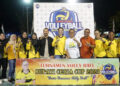 Hadiri Turnamen Bola Volly Ceria Cup 2023, Thariq Modanggu: Semoga Dari kompetisi Seperti Ini Akan Lahir Atlet Berbakat