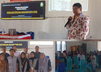 Sambangi Masyarakat Monano, Tim PKM UG Sosialisasikan Peraturan Menteri PUPR No 1 Tahun 2022