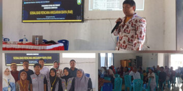 Sambangi Masyarakat Monano, Tim PKM UG Sosialisasikan Peraturan Menteri PUPR No 1 Tahun 2022