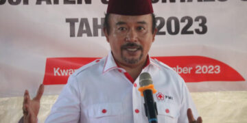 Gelar Musyawarah Kerja, Muksin Badar Pimpin PMI Gorut
