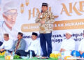 Hadiri Haul Akbar di Ponpes Alkhairaat Boalemo, Rachmad Gobel : Jaga persatuan dan kesatuan