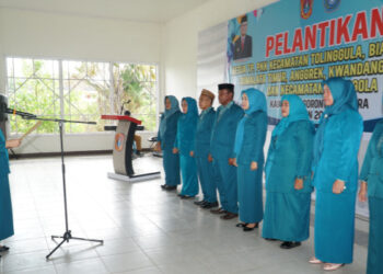 Ketua Tim Penggerak PKK kecamatan resmi Dilantik