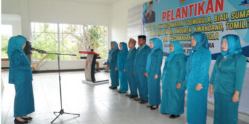 Ketua Tim Penggerak PKK kecamatan resmi Dilantik