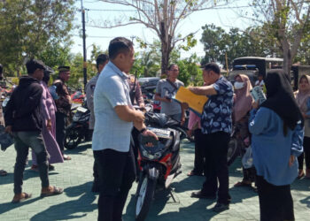 Usai Identifikasi Polres Pohuwato Kembalikan Sepeda Motor Milik Warga
