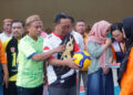 Bupati Gorontalo Utara Secara Resmi Buka Turnamen Bola Voli