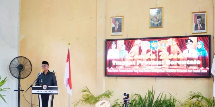 Ikut Lomba Desa Tingkat Provinsi Gorontalo, Bupati Gorut Harap Daerahnya Berikan Yang Terbaik