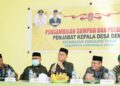 Penjabat Kades Deme I Resmi Di Lantik, Ini Harapan Bupati Gorut