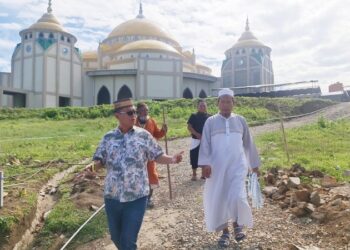 Gelar Ijtima Gorontalo-Sulut, Bupati Gorut Tinjau Lokasi