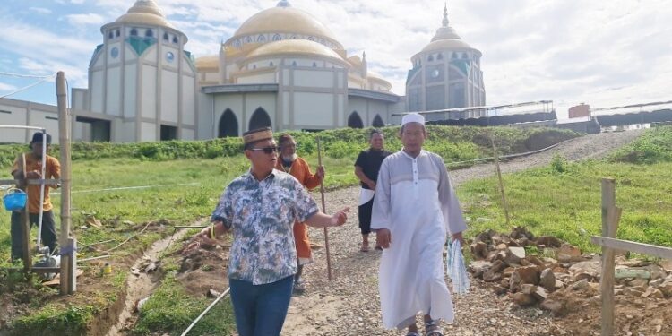 Gelar Ijtima Gorontalo-Sulut, Bupati Gorut Tinjau Lokasi