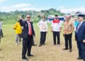 Bupati Gorut Tinjau Lokasi Pelaksanaan Upacara Peringatan Hari Proklamasi