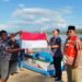 Jelang HUT ke-78 Proklamasi Kemerdekaan RI, bupati Gorut Bagikan Bendera Merah Putih