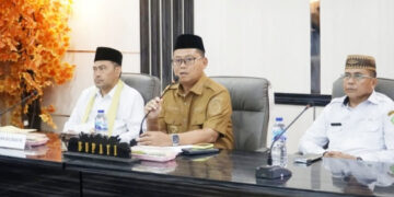 Kujungan Kerja Ketua Baznas RI Di Gorut Terima Secara Adat