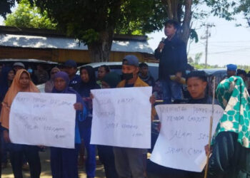 Akibat Tambang Ilegal di Popayato Air Sungai Keruh, Warga Bawah 5 Tuntutan