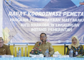Buka Rakor Pemetaan Program Pemberdayaan Masyarakat Anti Narkoba, Bupati Gorut Sampaikan Ini