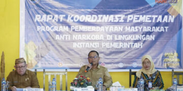 Buka Rakor Pemetaan Program Pemberdayaan Masyarakat Anti Narkoba, Bupati Gorut Sampaikan Ini