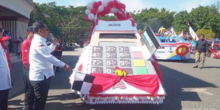 Lomba Karnaval Mobil Hias, Warnai Peringatan HUT Kemerdekan RI ke-78