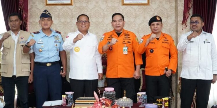 Kunker Kabiro Renkeu Basarnas RI Di Gorut, Thariq Modanggu: Pemda Siap Dukung Kinerja Basarnas