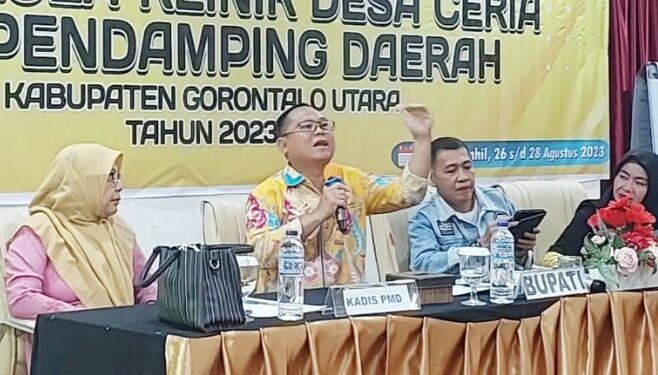 Pemda Gorut Gelar Bimtek Pengelola Klinik Desa Ceria