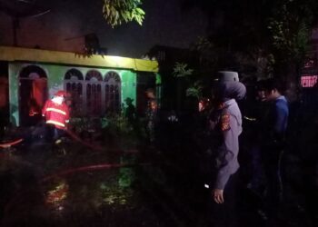 3 Unit Rumah di Bangkinang Kota Hangus Dilalap Sijago Merah