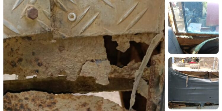 Bus sekolah PT. Padasa Tidak Layak Pakai, Nyawa Siswa Terancam