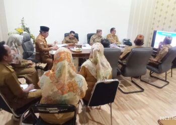 Pemda Gorut Gelar Rakor Persiapan Kema Bakti Manunggal Forkopimda, TNI, dan Milenial