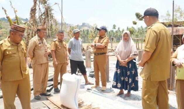 Gerak Cepat Pemda Gorut Pada Warganya Yang Alami Bencana Kebakaran