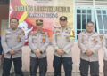 Kembali, Polres Kampar Pengecekan dan Monitoring Gudang Ligistik Pemilu 2024