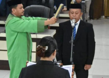 Sah, Rahmat Lamaji Dilantik Sebagai Anggota DPRD Gorut