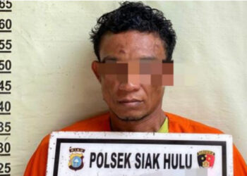 Polsek Siak Hulu Tangkap Pelaku Narkoba Jenis Pil Extasi Merk Youtobe