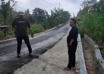 Lukum Diko Soroti Proyek Jalan Lingkar Desa Asal Jadi