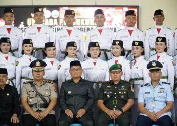 DPRD Gorontalo Utara Apresiasi Paskibraka Sukses Kibarkan Bendera Merah Putih