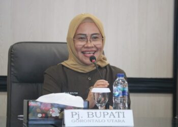 Momen Sertijab Bupati Gorut, Sila Minta Dukungan Dari Pimpinan OPD