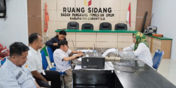 Dugaan Kasus Pemilu Kades Bunggalo, Bawaslu Kabgor Periksa Camat Telaga Jaya
