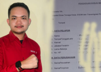 BEM Gorontalo Laporkan PT. DMS & Pihak Bandara Ke Disnakertrans, Man’ut Ishak : Ini Buntut PHK Karyawan Tanpa Pasangon