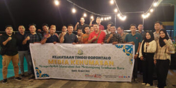 Gelar Buka Puasa Bersama Dengan Para Jurnalis, Ini Harapan Asisten Intelijend Kejati Gorontalo