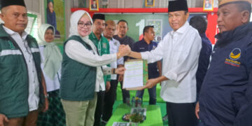 Pilkada Serentak 2024, Prof. RA Datangi Markas DPC PKB Kabgor