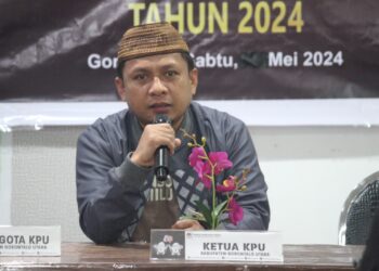 KPU Gorut Gandeng Media Untuk Penyebarluasan Informasi Publik