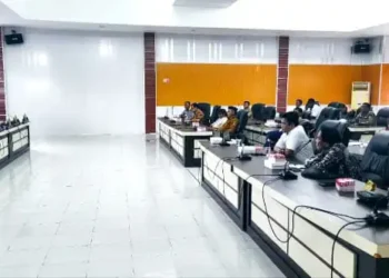 Komisi II Dekab Gorut Gelar RDP dengan Perusahaan Penampung Jagung