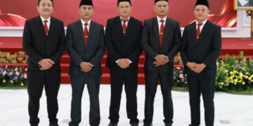 Anggota KPU Kota Gorontalo Resmi Dilantik, Ini Arahan Ketua KPU RI