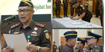 Pelantikan & Serah Terima Jabatan Pejabat Eselon II Dan III Kejaksaan Tinggi Gorontalo 