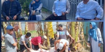 Momentum Idul Adha 1445 H, dr. Charles Budi Doku Bagikan Daging Kurban Amanah Rachmat Gobel 