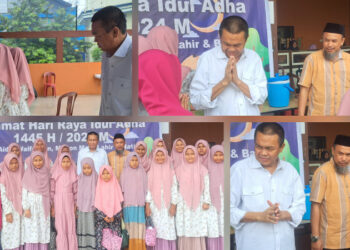 Momentum Hari Raya Idul Adha 1445 H, Yayasan DLP Gorontalo & Universitas Gorontalo Sembelih Sapi Kurban