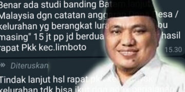 Study Kovergensi Batam, Hendra Hemeto : Lebih Baik Dana Itu Untuk Kepentingan Rakyat