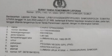 Kesaksian Warga Bantah Laporan Chandris Sitanggang Saat Diperiksa Polres Samosir
