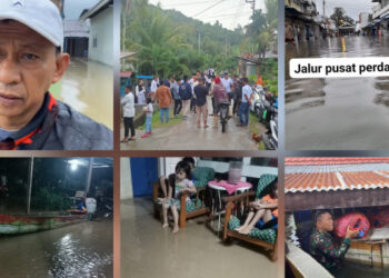Aktivitas Kota Gorontalo lumpuh Total, Banjir Bandang Melanda Jantung Kota Gorontalo