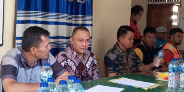 Nyaris Ricuh, Rapat Mediasi Warga dan Penyedia Jasa Pembangunan Jembatan Nanati