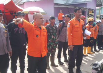 Operasi Pencarian Korban Longsor di Lokasi Tambang Bone Bolango Memasuki Hari Ke Tujuh, Petugas SAR Gabungan Terkendela Medan Yang Sulit