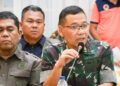 Danrem 133/NW Hadiri Rakor Penanganan Darurat Bencana Banjir, Banjir Bandang dan Tanah Longsor di Wilayah Provinsi Gorontalo