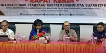Jumlah TPS di Gorut pada Pilkada Tahun 2024 Berkurang 40%